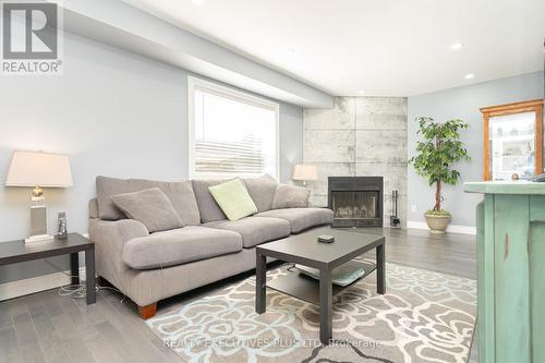 79 Pheasant Drive, Orangeville, ON - Indoor Photo Showing Living Room With Fireplace