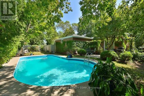 2069 Thornlea Drive, Oakville, ON - Outdoor With In Ground Pool With Backyard