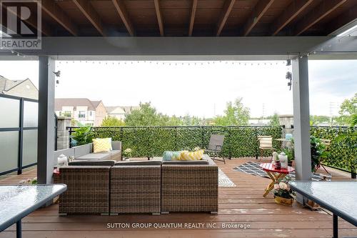 28 - 5650 Winston Churchill Boulevard, Mississauga, ON -  With Deck Patio Veranda With Exterior