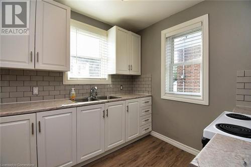 174 East 12Th Street, Hamilton, ON - Indoor Photo Showing Kitchen With Double Sink