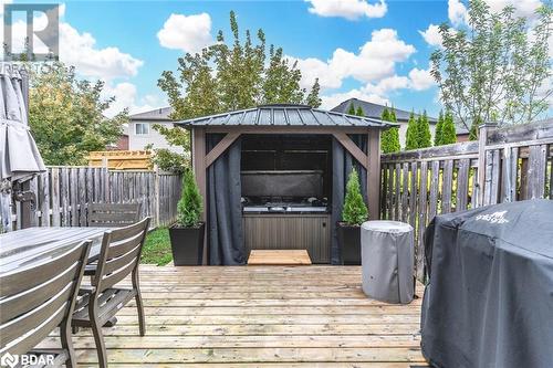 91 Majesty Boulevard, Barrie, ON - Outdoor With Deck Patio Veranda With Exterior