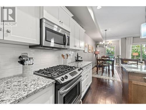 600 Boynton Place Unit# 13, Kelowna, BC - Indoor Photo Showing Kitchen With Upgraded Kitchen