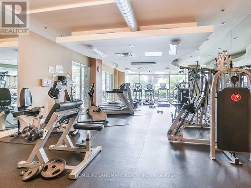 1506 - 16 Harrison Garden Boulevard, Toronto, ON - Indoor Photo Showing Gym Room