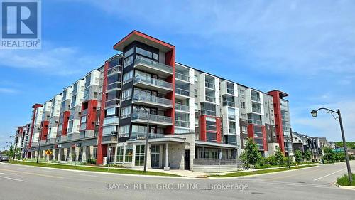 512 - 2 Adam Sellers Street, Markham, ON - Outdoor With Balcony With Facade