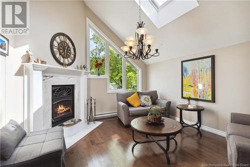 177 Chatellereault, Shediac, NB - Indoor Photo Showing Living Room With Fireplace