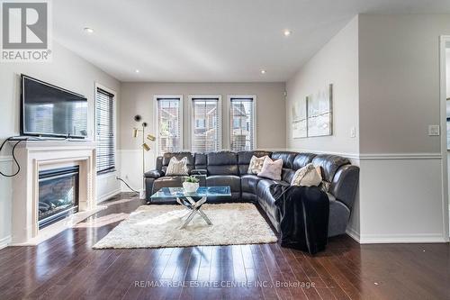 953 Gastle Way, Milton, ON - Indoor Photo Showing Living Room With Fireplace