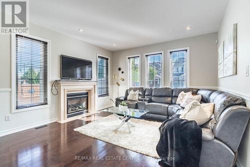 953 Gastle Way, Milton, ON - Indoor Photo Showing Living Room With Fireplace