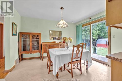 2736 Jos St. Louis, Windsor, ON - Indoor Photo Showing Dining Room