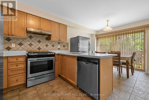 5415 Longford Drive, Mississauga, ON - Indoor Photo Showing Kitchen With Double Sink