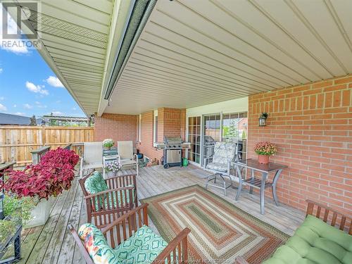 1885 Luxury Avenue, Windsor, ON - Outdoor With Deck Patio Veranda With Exterior