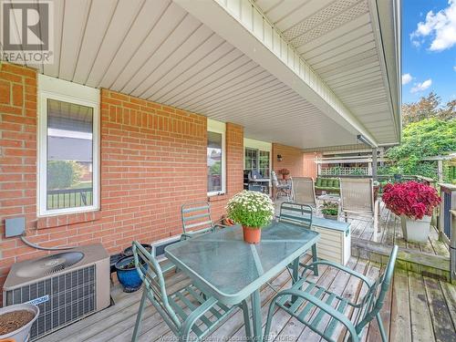 1885 Luxury Avenue, Windsor, ON - Outdoor With Deck Patio Veranda With Exterior