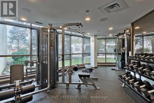 1503 - 350 Rathburn Road W, Mississauga, ON - Indoor Photo Showing Gym Room