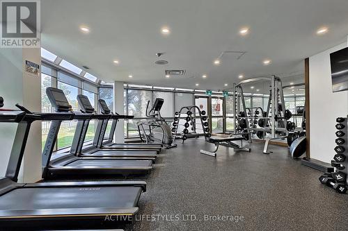 1503 - 350 Rathburn Road W, Mississauga, ON - Indoor Photo Showing Gym Room