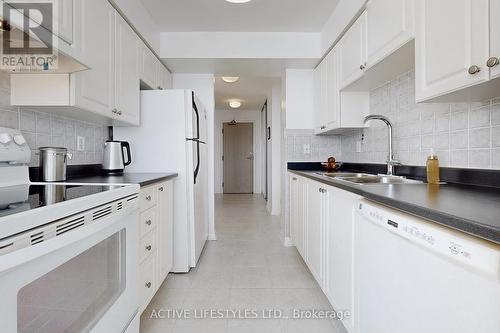 1503 - 350 Rathburn Road W, Mississauga, ON - Indoor Photo Showing Kitchen With Double Sink