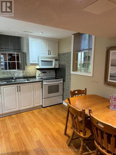 Bsmt - 6921 Golden Hills Way W, Mississauga, ON - Indoor Photo Showing Kitchen With Double Sink