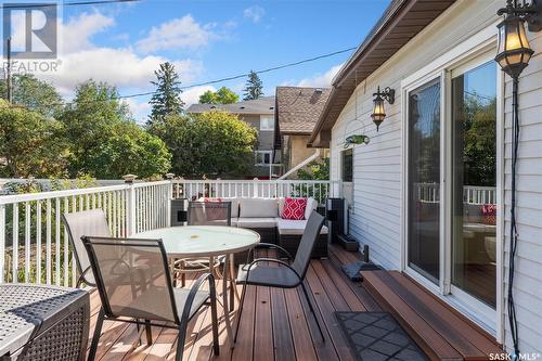 824 5Th Avenue N, Saskatoon, SK - Outdoor With Deck Patio Veranda With Exterior