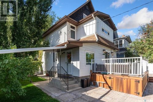 824 5Th Avenue N, Saskatoon, SK - Outdoor With Deck Patio Veranda