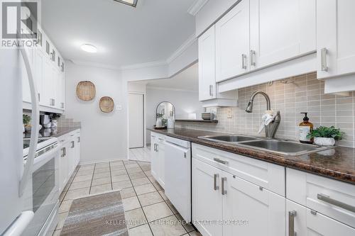 803 - 1890 Valley Farm Road, Pickering (Town Centre), ON - Indoor Photo Showing Kitchen With Double Sink