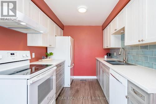 117 Nathan Crescent, Barrie, ON - Indoor Photo Showing Kitchen With Double Sink