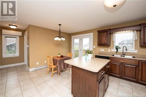 18 Naples Drive, Moncton, NB - Indoor Photo Showing Kitchen With Double Sink