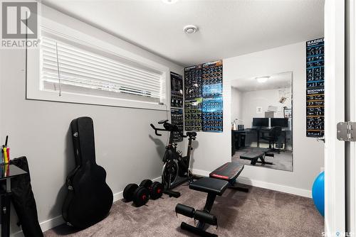 37 Nathan Street, Regina, SK - Indoor Photo Showing Gym Room