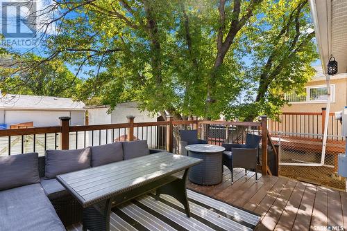 37 Nathan Street, Regina, SK - Outdoor With Deck Patio Veranda With Exterior