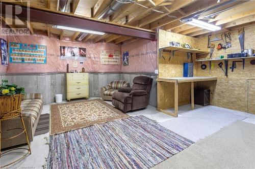 16 Twenty Place Boulevard, Mount Hope, ON - Indoor Photo Showing Basement