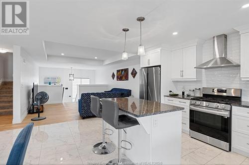 702 Faleria, Lakeshore, ON - Indoor Photo Showing Kitchen With Stainless Steel Kitchen With Upgraded Kitchen