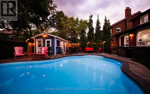 101 Kenpark Avenue, Brampton, ON - Outdoor With In Ground Pool With Backyard