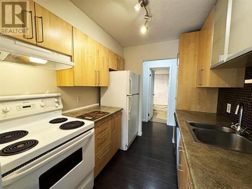 201 9320 Parksville Drive, Richmond, BC - Indoor Photo Showing Kitchen With Double Sink