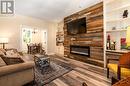 128 Park Street N, Hamilton, ON  - Indoor Photo Showing Living Room With Fireplace 