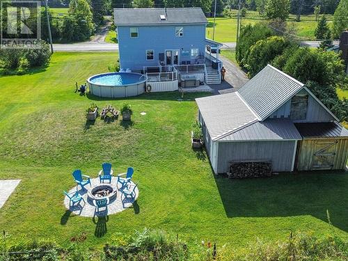 8525 County Road 15 Road, North Augusta, ON - Outdoor With Above Ground Pool With Backyard