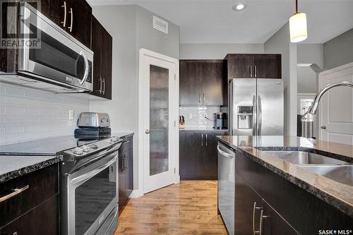 251 Baltzan Boulevard, Saskatoon, SK - Indoor Photo Showing Kitchen With Double Sink With Upgraded Kitchen