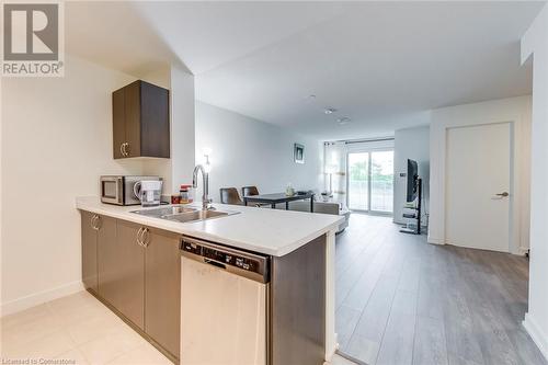 10 Wilby Crescent Unit# 309, Toronto, ON - Indoor Photo Showing Kitchen With Double Sink