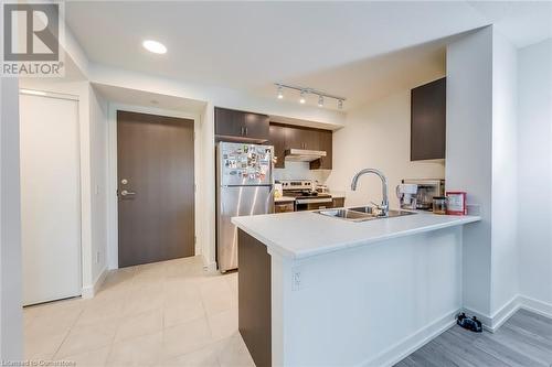 10 Wilby Crescent Unit# 309, Toronto, ON - Indoor Photo Showing Kitchen With Double Sink