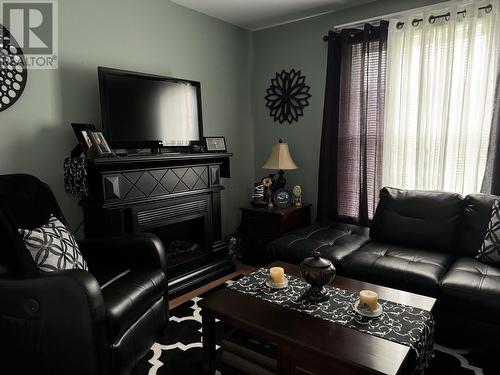 19 Penwell Street, Gander, NL - Indoor Photo Showing Living Room With Fireplace