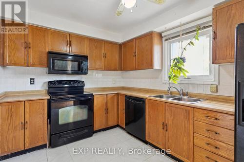 85 Acadian Heights, Brampton, ON - Indoor Photo Showing Kitchen With Double Sink