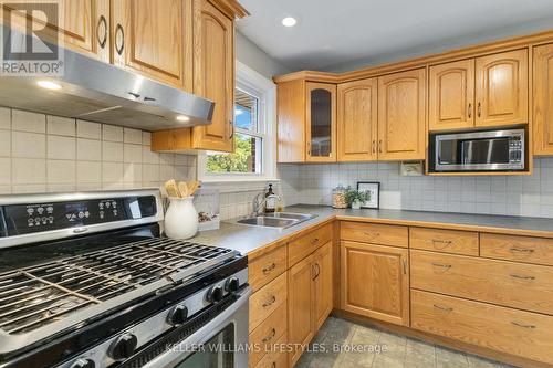 30 Cliftonvale Avenue, London, ON - Indoor Photo Showing Kitchen With Double Sink