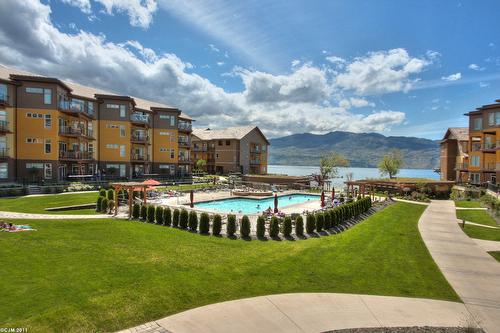 6102-4026 Pritchard Drive, West Kelowna, BC - Outdoor With In Ground Pool