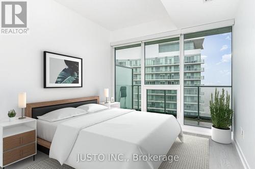 3808 - 115 Mcmahon Drive, Toronto, ON - Indoor Photo Showing Bedroom