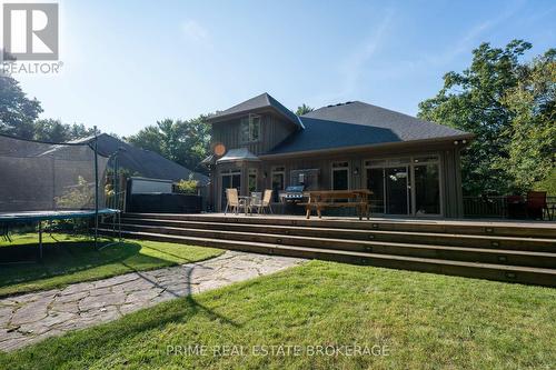 8791 Timberwood Trail, Lambton Shores (Grand Bend), ON - Outdoor With Deck Patio Veranda