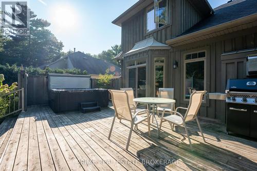 8791 Timberwood Trail, Lambton Shores (Grand Bend), ON - Outdoor With Deck Patio Veranda With Exterior