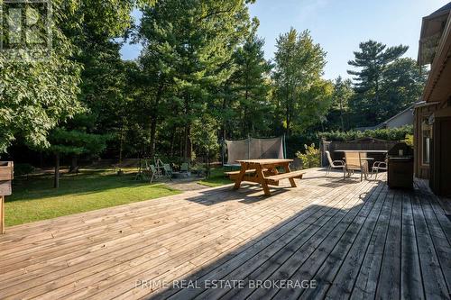 8791 Timberwood Trail, Lambton Shores (Grand Bend), ON - Outdoor With Deck Patio Veranda