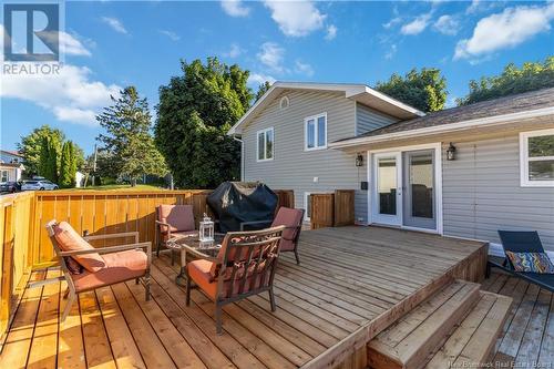 5 Briardale Drive, Moncton, NB - Outdoor With Deck Patio Veranda With Exterior