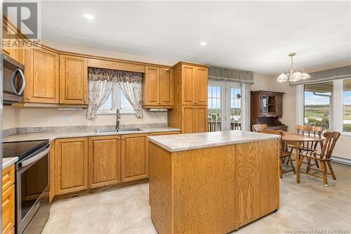 1516 Route 525, Sainte-Marie-De-Kent, NB - Indoor Photo Showing Kitchen With Double Sink