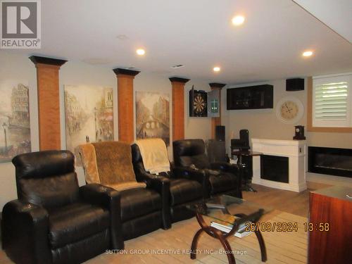 1189 Sunnidale Road, Springwater, ON - Indoor With Fireplace