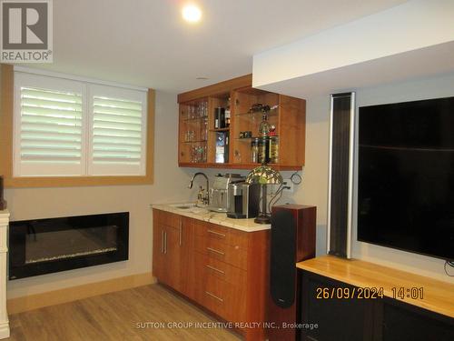 1189 Sunnidale Road, Springwater, ON - Indoor Photo Showing Other Room With Fireplace