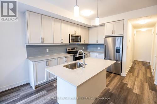 C17 - 10 Palace Street, Kitchener, ON - Indoor Photo Showing Kitchen With Stainless Steel Kitchen