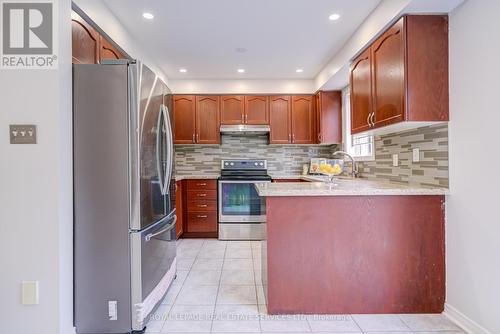 35 Pauline Crescent, Brampton, ON - Indoor Photo Showing Kitchen With Stainless Steel Kitchen