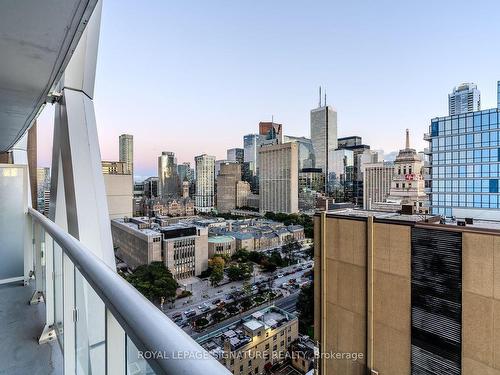 1815-234 Simcoe St, Toronto, ON - Outdoor With Balcony With View